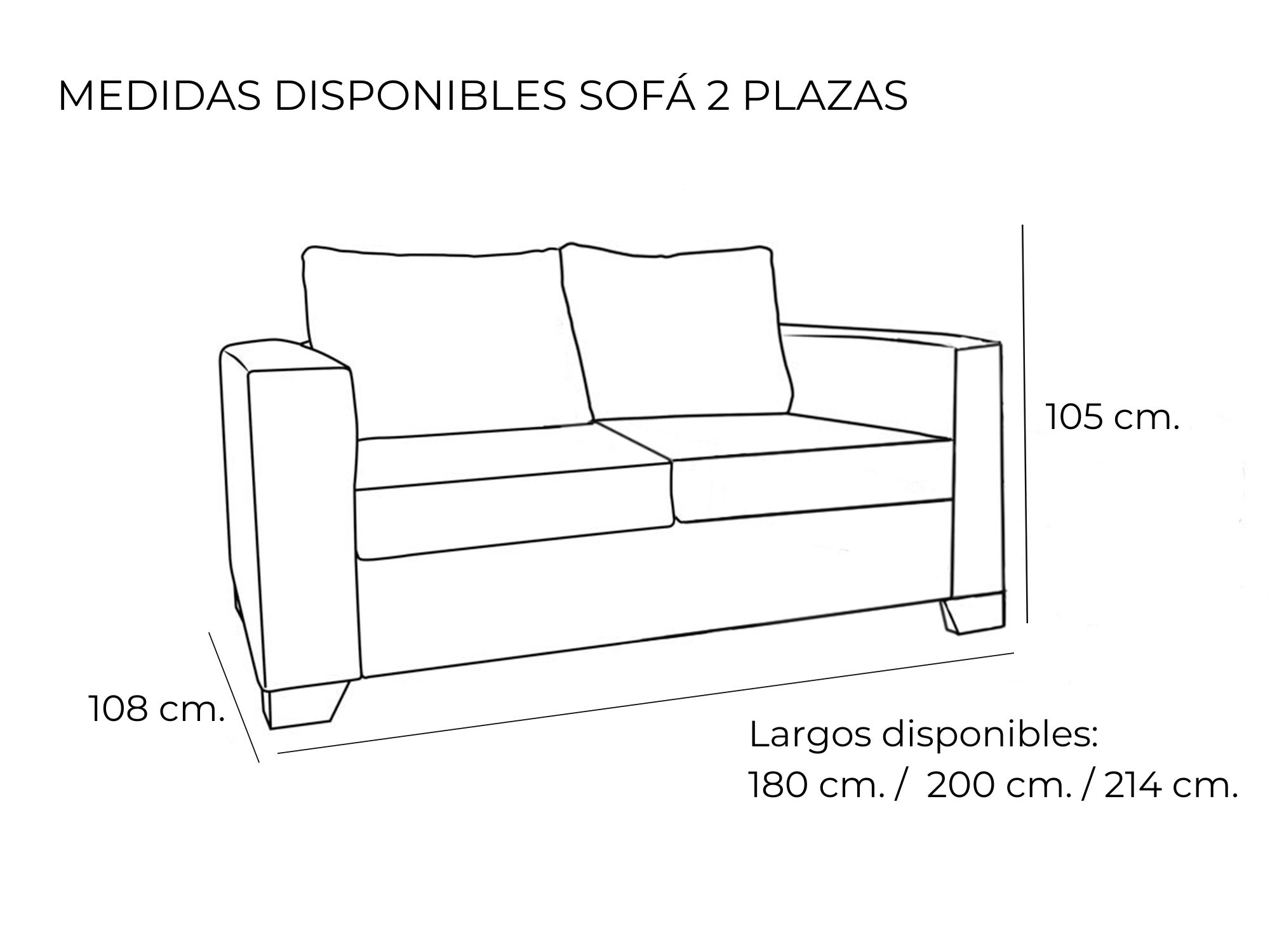 Sofá de diseño Gio Acomodel comprar online mejor precio